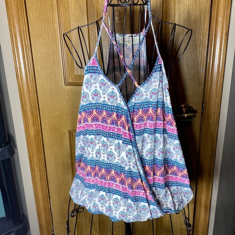 Pink rose tank top​​​